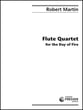 Flute Quartet for the Day of Fire Score and Parts CUSTOM PRINT cover